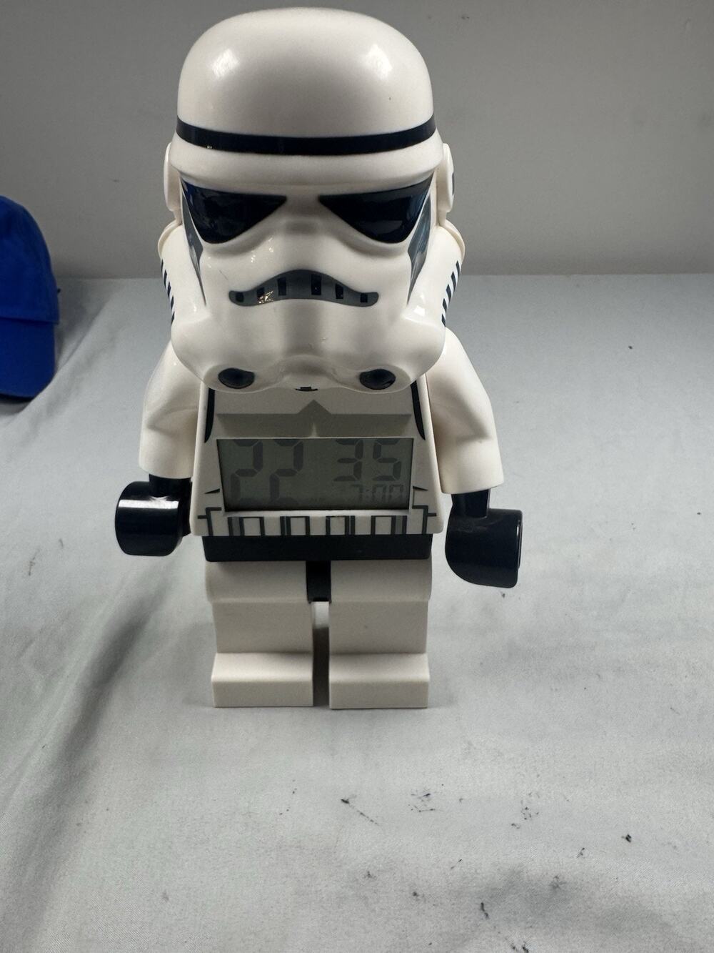 LEGO Star Wars Stormtrooper Minifigure Alarm Clock Tested Working LCD